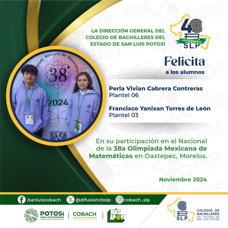 Reconocimiento a nuestros estudiantes